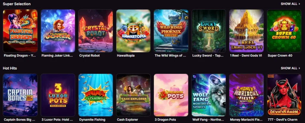 Gioca gratuitamente in modalità demo del casino Napoleon